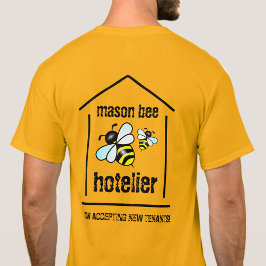 Funny Mason Bee Hotelier T Shirt