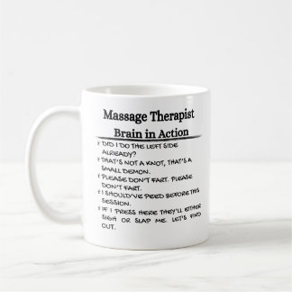Funny Massage Therapist Kaffemugg