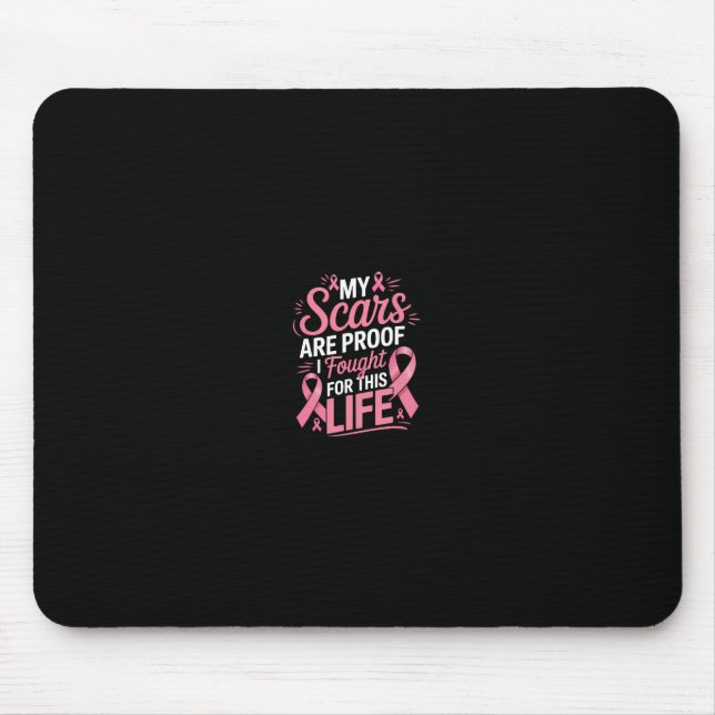 Funny Mastectomy Breast Cancer Warrior Musmatta (Framsidan)