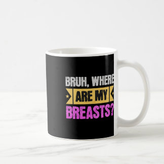Funny mastektomi och bryggreduktionskirurgi kaffemugg