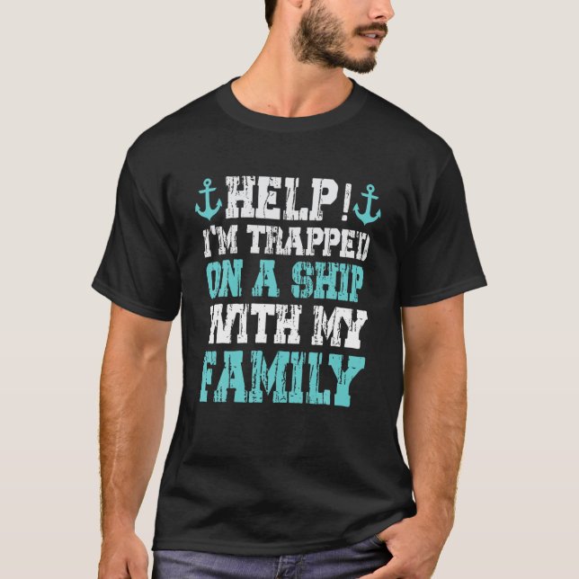 Funny Matching Family Cruise Frakt Resa, Cruising  T Shirt (Framsida)