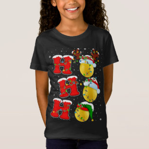 Funny Matching Family Santa Ho Ho Ho Lemon Christm T Shirt