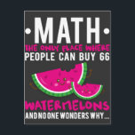 Funny Math Calculation Humor Back to school Vykort<br><div class="desc">Lustigt Math Calculation Humor Back to school.</div>