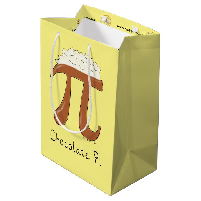 Funny Math Chocolate Pi Symbol (Baksidan Vinklad)