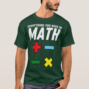 Funny Math citat Matematic Teacher T Shirt