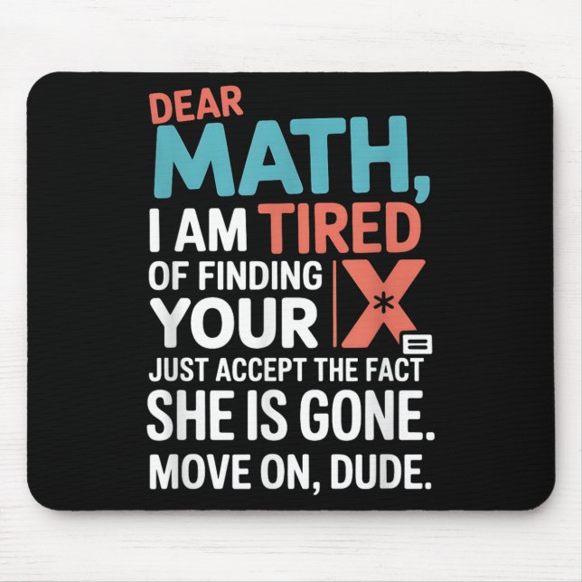 Funny Math Design For Boys Girls Math Teachers Men Musmatta (Framsidan)