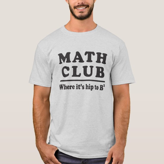 Funny Math Gift Idea för matematiker Joke T Shirt (Framsida)
