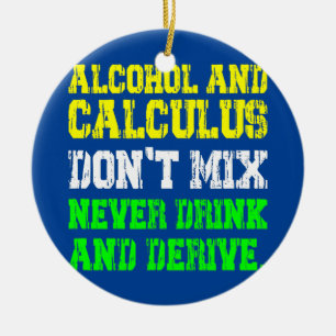 Funny Math Joke Mathematics Math Humor Student Julgransprydnad Keramik