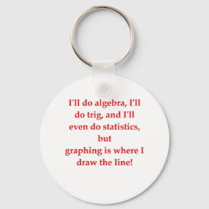 funny math joke nyckelring
