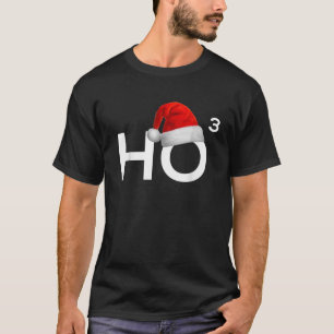 Funny Math jul T Shirt HoHo Women Manar