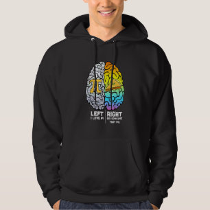 Funny Math Paj Pappa Joke Mathematician I Kärlek P Hoodie