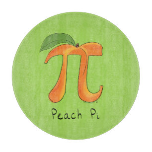 Funny Math Peach Pi Symbol