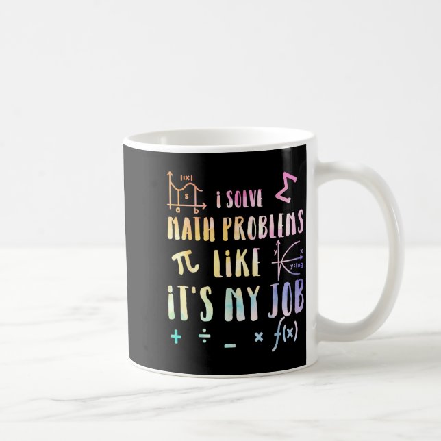 Funny Math Quote For Teacher Student Stem Geek Gif Kaffemugg (Höger)