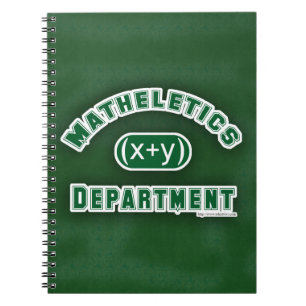 Funny Math Slogan Anteckningsbok Med Spiral