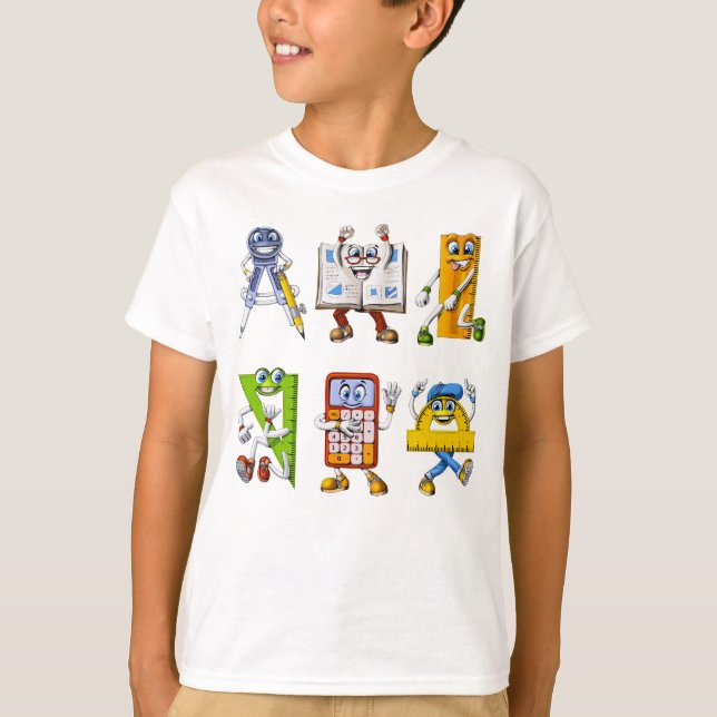 Funny Math T Shirt (Framsida)