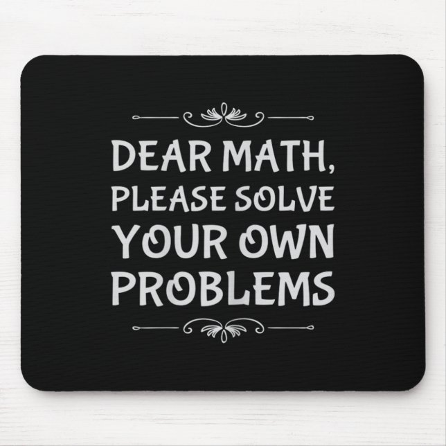 Funny Math Tween Dear Math Please Solve Your Own P Musmatta (Framsidan)