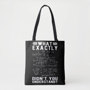 Funny Mathematician Physicis Teacher Science Nerd Tygkasse