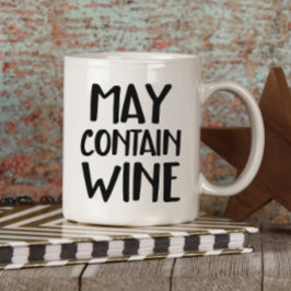 Funny May Contain Vin Mugg