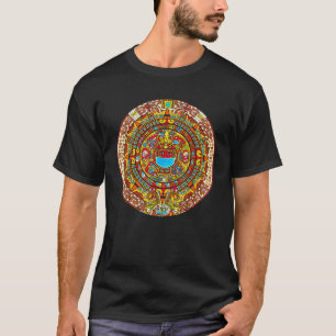 Funny Mayan Aztec Calendar 2020 Ancient Nati T Shirt