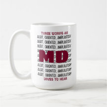 Funny MD Alert Anpassningsbar CNA/LPN/EMT/PA/RN/RT
