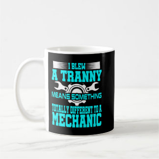 Funny Mechanic Gag Gift offensiv Humor-flygplan D Kaffemugg