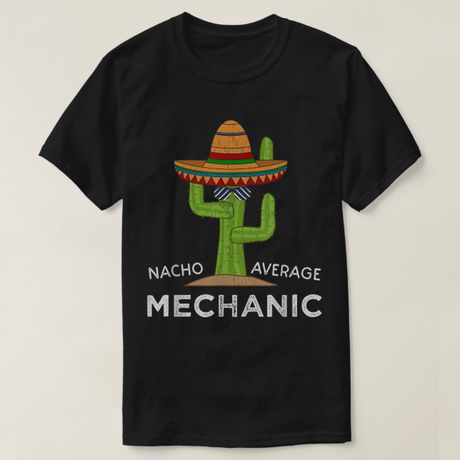 Funny Mechanic Humor Say T Shirt (Design framsida)