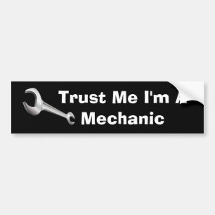 Funny Mechanic Joke Bildekal