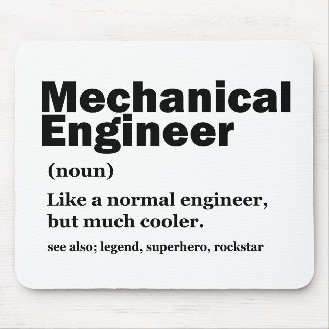 Funny Mechanical Engineer Definition Engineering Musmatta (Framsidan)