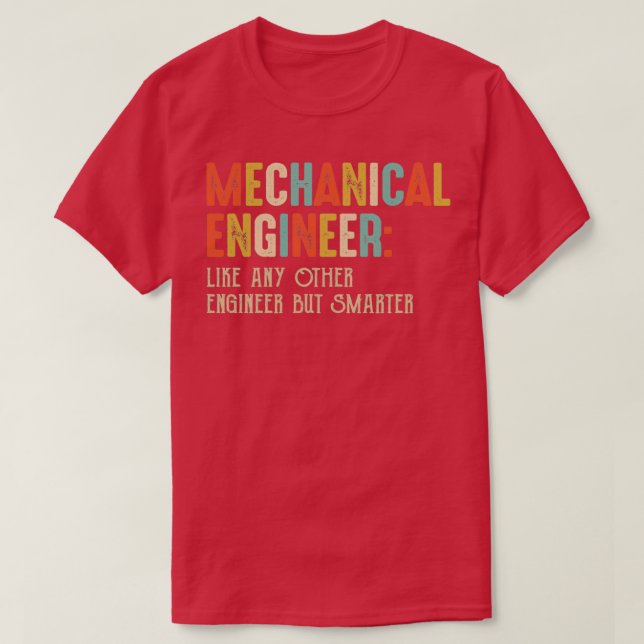 Funny Mechanical Ingenjör Engineering Studenter Vi T Shirt (Design framsida)