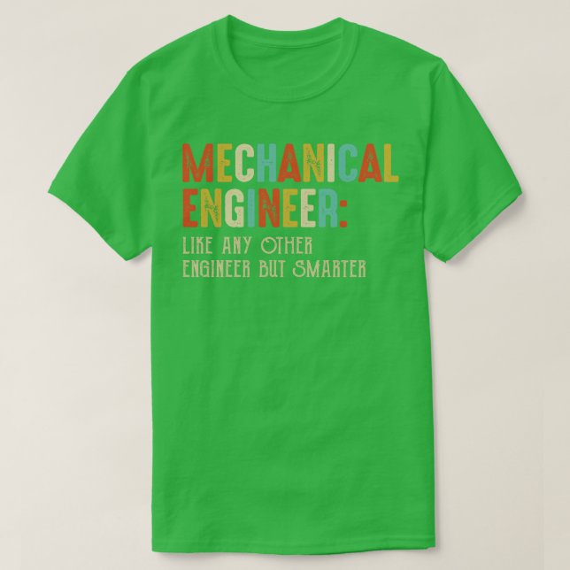 Funny Mechanical Ingenjör Engineering Studenter Vi T Shirt (Design framsida)
