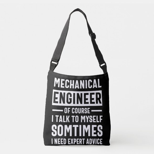 Funny Mechanical Ingenjör Gift Axelväska (Framsida)