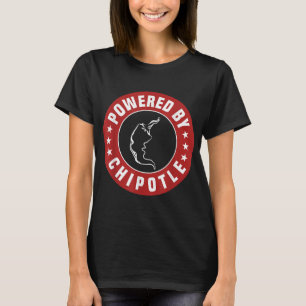 Funny med Chipotle Design Chili Pepper T Shirt