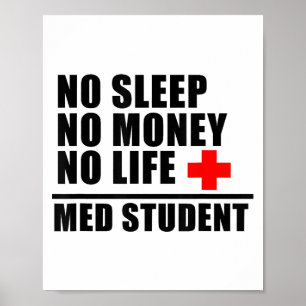 Funny Med School T ShirtTrust Me är nästan en dokt Poster