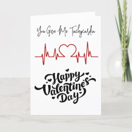 Funny Medical Doktor Nurse Valentines day Helgkort