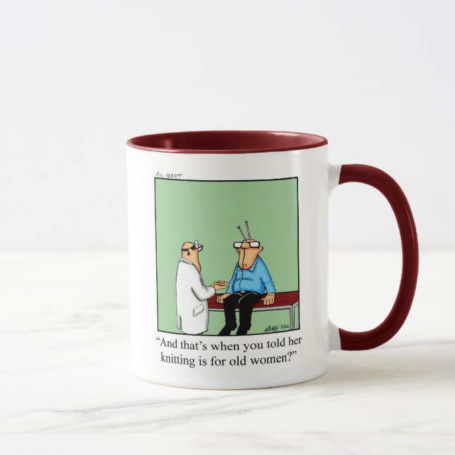 Funny Medical Humor Mugg Gift (Höger)