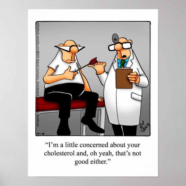 Funny Medical Humor Poster Gift (Framsidan)