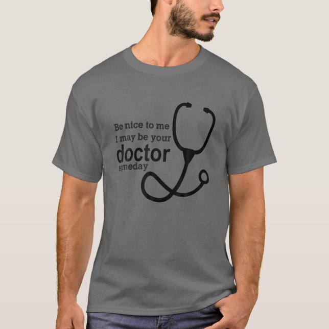 Funny Medical Student T Shirt (Framsida)