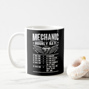 Funny mekanisk timtaxa för automatisk bilverksarbe kaffemugg