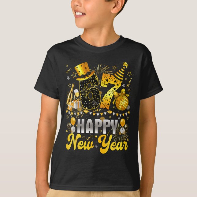 Funny Meme 67 Happy New Year 2026 Six Seven Family T Shirt (Framsida)
