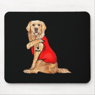 Funny Meme Cute Hund I Kärlek Mamma Tattoo Gift Mo Musmatta