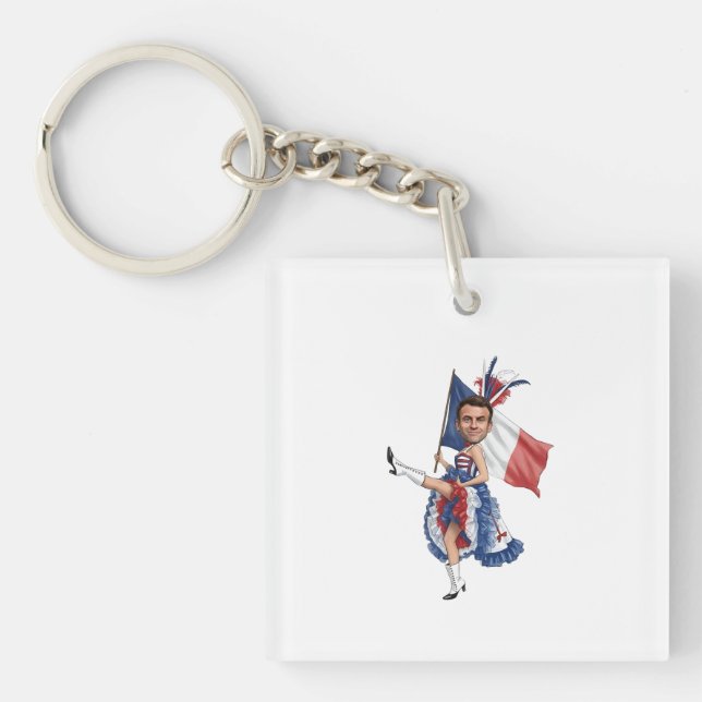 Funny Meme Design Keychain Cute Humor Accessory (Framsidan)