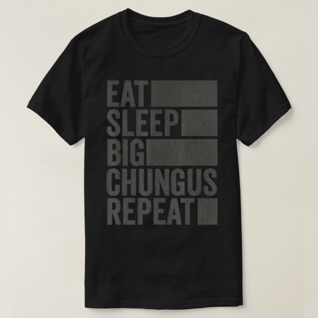 Funny Meme Eat Ssov Big Chungus T Shirt (Design framsida)