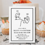 Funny Meme Humor Simple Black White 31a Birthday Inbjudningar<br><div class="desc">Lustigt Meme Humor Simple Black White 31a Birthday Lägg till lite humor i 31ans födelsedag med vår "Lustigt Meme Humor Simple Black White" temainbjudning! Dela upp i en roligt-fylld händelse som inspirerats av populära memes i en elegant svart och vit design. Anpassa inbjudan nu och låt bran rulla. Anpassa inbjudan...</div>