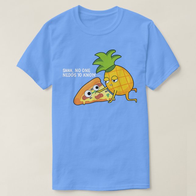 Funny meme statement gift Designs hawaii pizza T-S T Shirt (Design framsida)