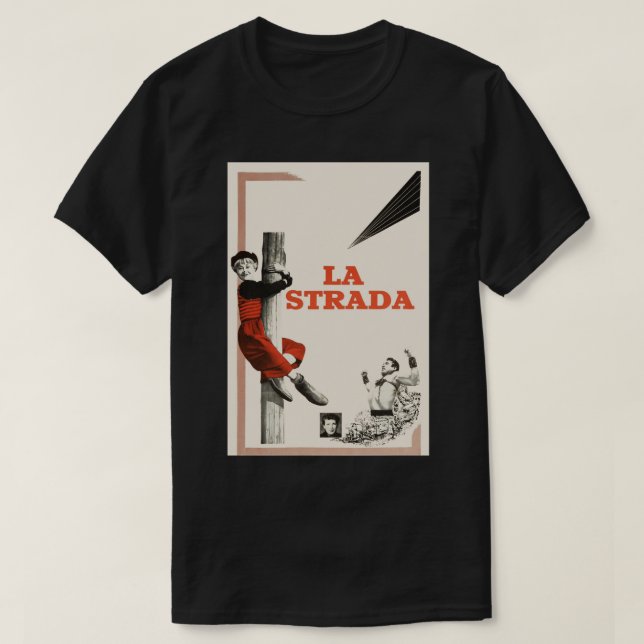 Funny Men federico fellini Gifts Movie Fan T Shirt (Design framsida)