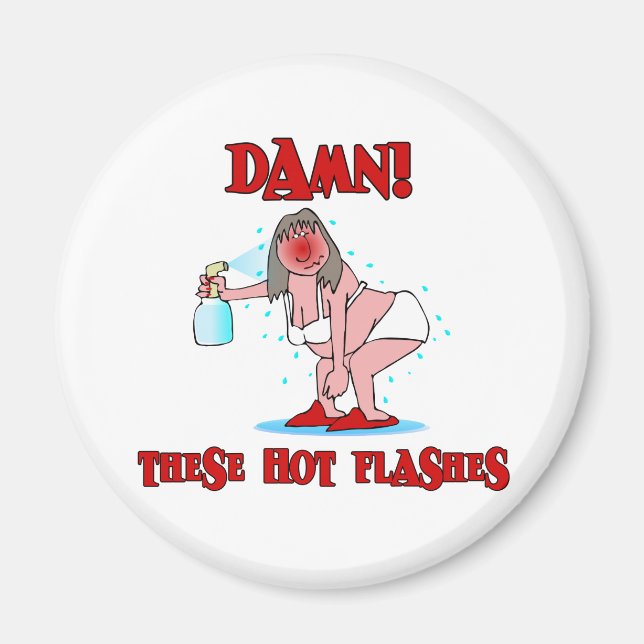 Funny Menopause Magnet (Framsidan)