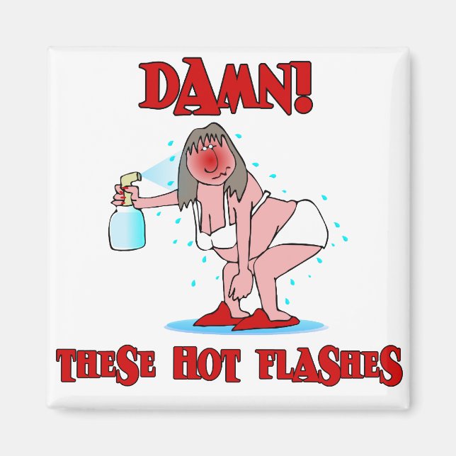 Funny Menopause Magnet (Framsidan)