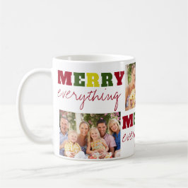 Funny Merry All 3 Photo jul-Helgdag Kaffemugg
