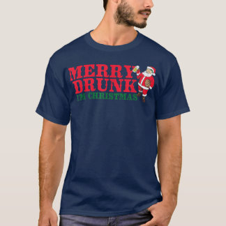 Funny Merry Dunk Im jul Apparel Beer Älskare T Shirt