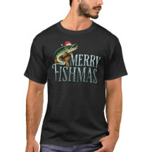 Funny Merry Fishmas Santa Fish